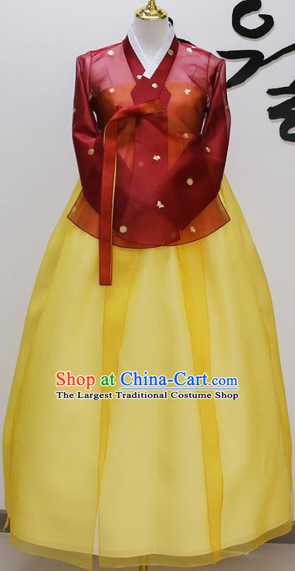 Korean Ladies Hanbok Summer Bronzing Tang Clothes