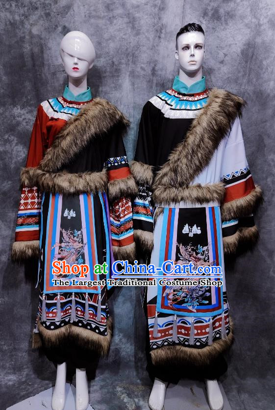 Fashionable Tibetan Clothing Ethnic Style Chinese Style Catwalk