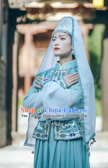 Salar Costumes Hui Dance Costumes Minority Catwalk Costumes