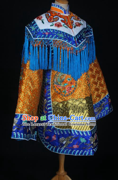 Bordered Female Boa Gold Embroidered Beijing Opera Opera Costume Ancient Costume Performance Film and Television Drama Performance Costume