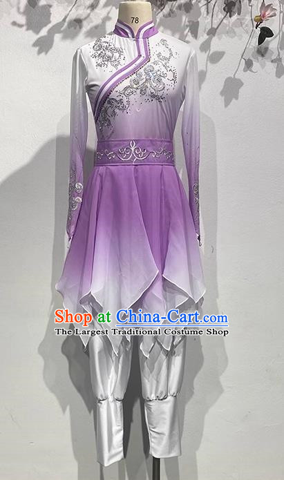 China Mongolian Dance Costume Performance Women National Wind Dance Costume Art Test Short Section Irregular Skirt Performance Costume