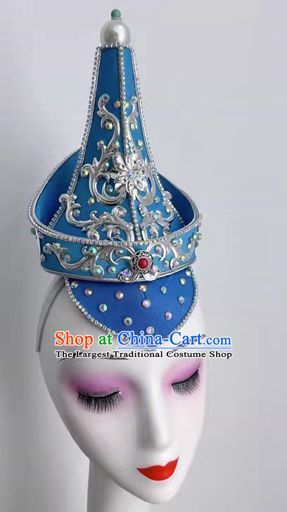 Ethnic Dance Mongolian Performance Headdress Hat Art Examination Dance Performance Headdress Hat