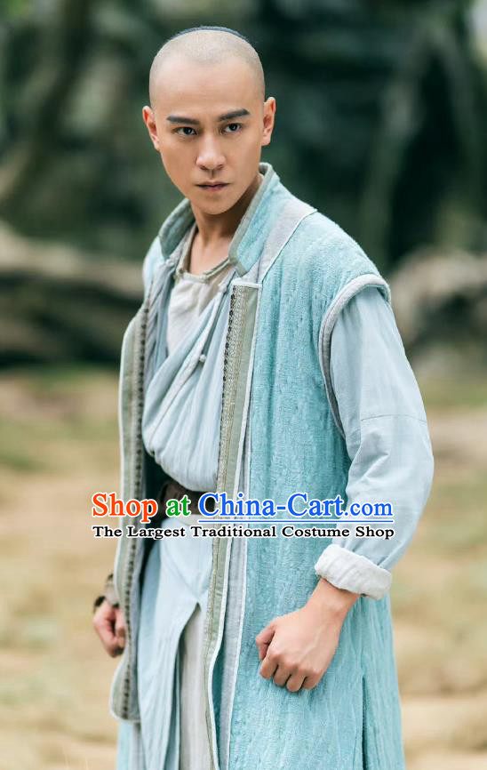 China Ancient Swordsman Costumes Traditional Hero Garment Wuxia TV Series Fei Hu Wai Zhuan Hu Fei Clothing