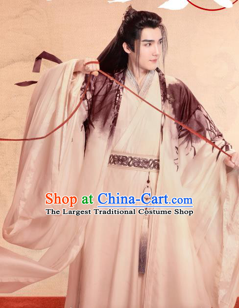TV Series Ms Cupid In Love Immortal Chu Ye Clothing China Ancient Young Childe Costumes Traditional Swordsman Hanfu