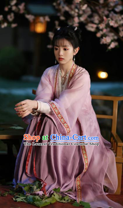 China Song Dynasty Historical Costumes Romantic TV Series New Life Begins Li Wei Clothing Ancient Royal Princess Hanfu Dress