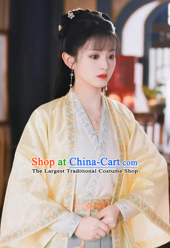 China Royal Princess Costumes TV Series New Life Begins Li Wei Clothing Ancient Palace Lady Hanfu Dresses