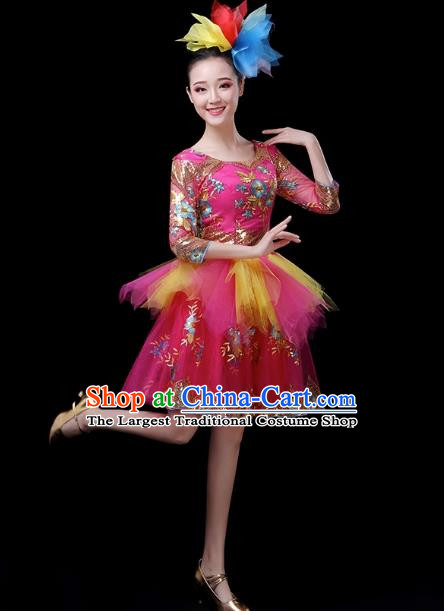 Modern Dance Costume Performance Clothing Female Fashion Adult Opening Graduation Dress Tutu Skirt Skirt