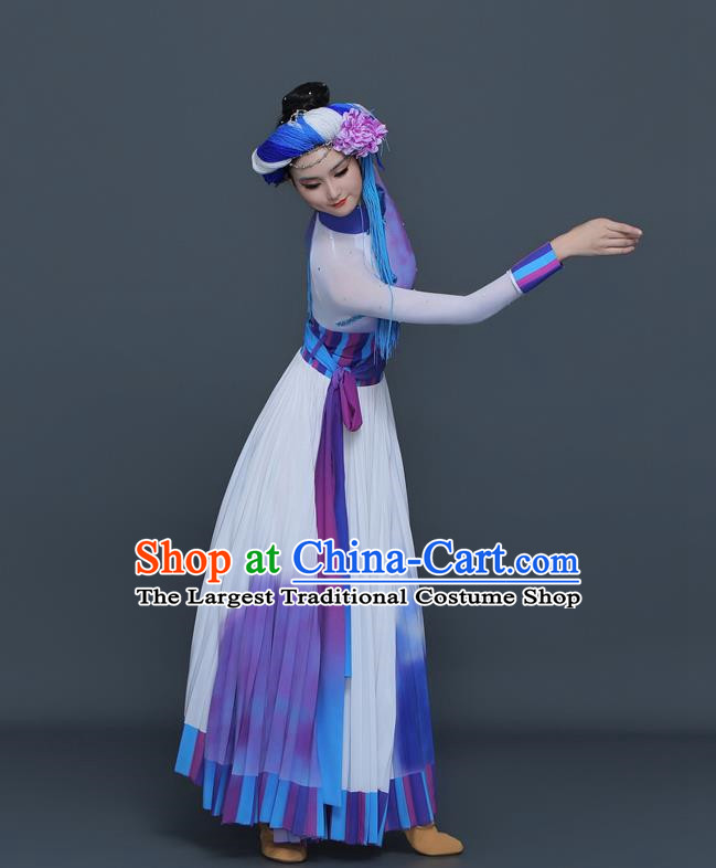 Classical Dance Performance Clothing Female Group Dance Tenderness Like Water Repertoire Performance Clothing Dance Performance Art Examination Clothing