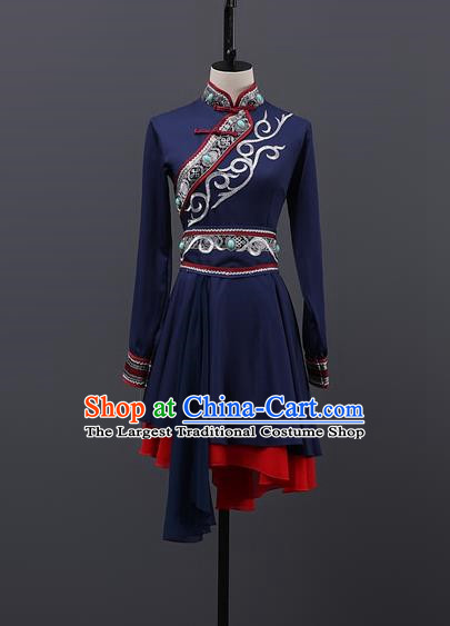 Mongolian Dance Performance Clothing Art Test New Adult Mongolian Costume Test Grading Chinese Ethnic Minorities