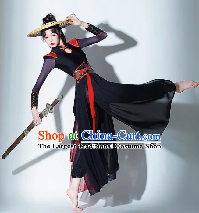 Sword Dance Costume Chivalrous Hanfu Female Ancient Costume Chivalrous Style Female Huo Yuanjia Chivalrous Line Chinese Style Jazz Dance Costume