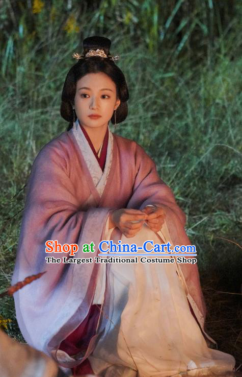 TV Series An Ancient Love Song China Queen Lu Yuan Costumes Qin Dynasty Empress Hanfu Dresses
