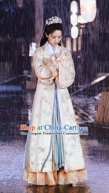 Romantic Drama My Sassy Princess Noble Beauty Liu Ling Dresses China Ancient Ming Dynasty Royal Infanta Costumes