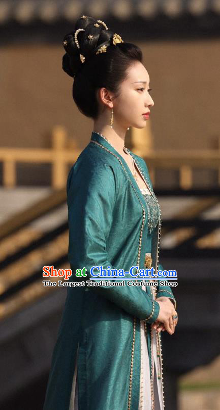 China Ancient Song Dynasty Royal Infanta Costumes Romantic Drama New Life Begins Princess Consort Yuan Ying Dresses