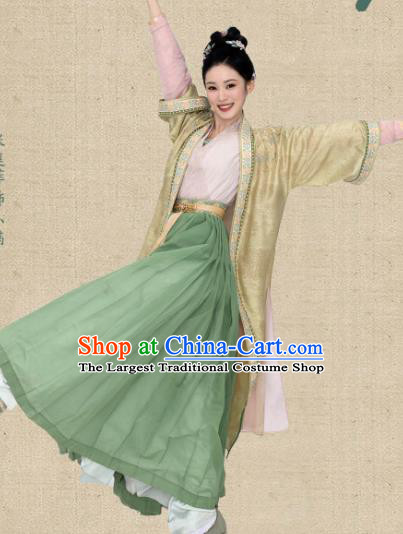 China Ancient Young Mistress Costumes Romantic Drama New Life Begins Song Dynasty Dresses