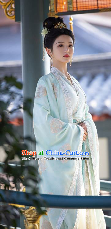 TV Series New Life Begins Li Wei Garment Costumes China Ancient Court Lady Clothing Song Dynasty Princess Consort Dress