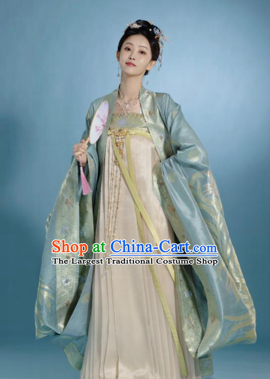 China Ancient Princess Consort Clothing Song Dynasty Royal Rani Dress TV Series New Life Begins An Xiyuan Garment Costumes