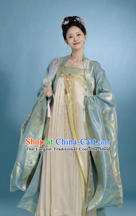 China Ancient Princess Consort Clothing Song Dynasty Royal Rani Dress TV Series New Life Begins An Xiyuan Garment Costumes