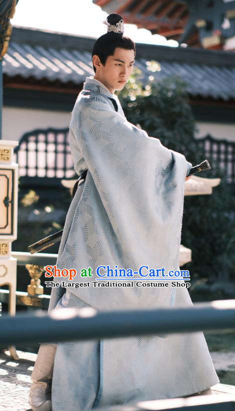 China Ancient Prince Clothing TV Series New Life Begins Yin Yue Garments Young Lord Costumes