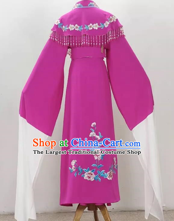 Magenta Peony Hua Dan Miss Costume Princess Costume Drama Opera Yue Opera Qiong Opera Huangmei Stage Costume