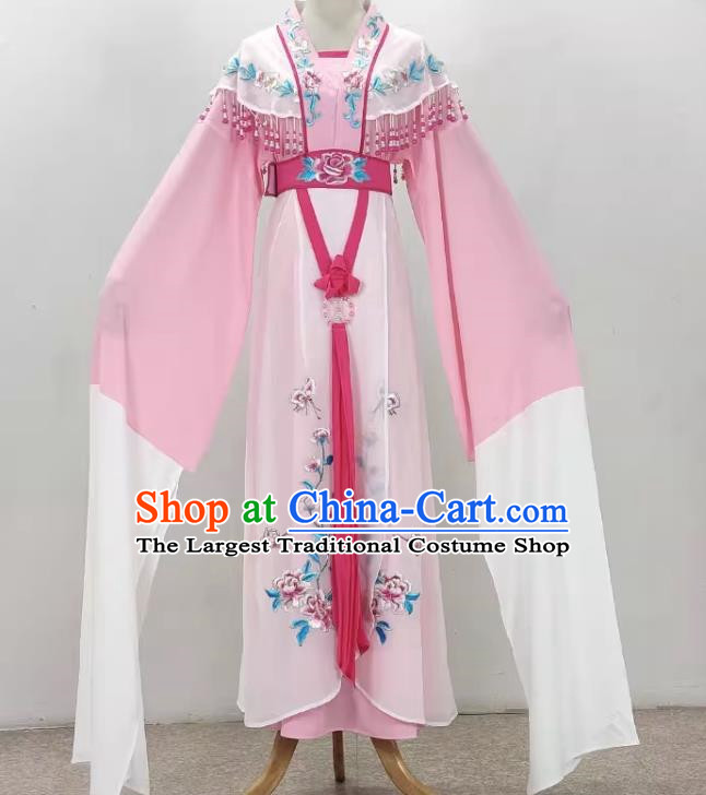 Pink Peony Hua Dan Miss Costume Princess Costume Drama Opera Yue Opera Qiong Opera Huangmei Stage Costume