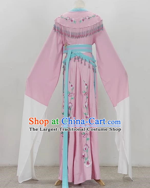 Pink Yue Opera Hua Dan Costume Costumes Miss Costumes Opera Stage Performance Costumes