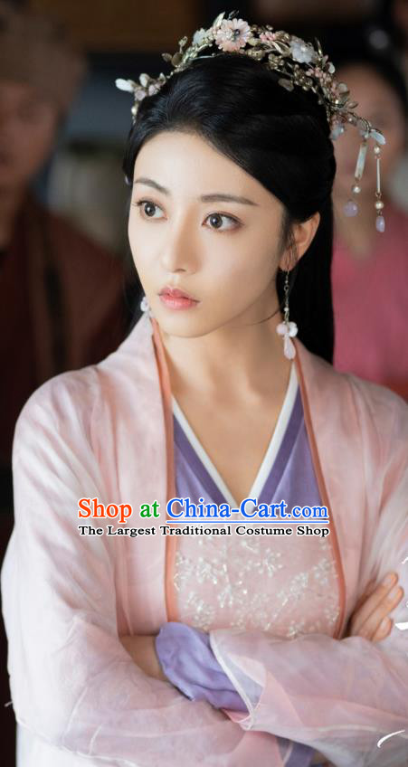 TV Series Miss The Dragon Princess Liu Yu Xiang Costumes China Ancient Noble Woman Clothing