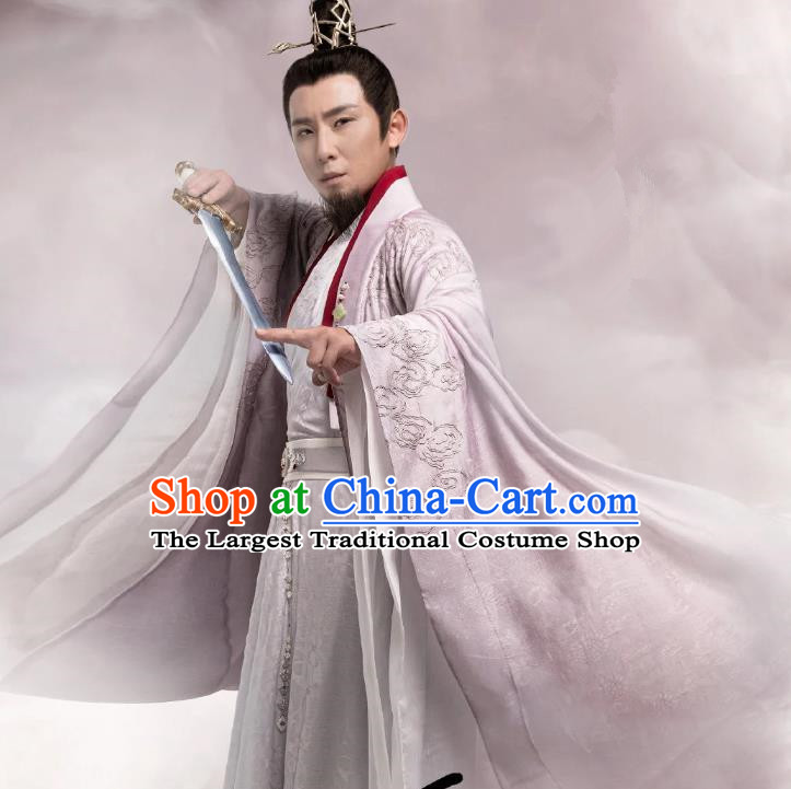 China Ancient Superhero Costumes Romance Drama The Journey of Chong Zi  Immortal Chief Lan Clothing