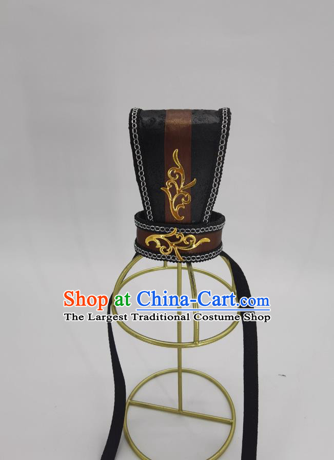 Chinese Traditional Hanfu Headpiece Ancient China Royal Prince Hair Coronet Handmade Tang Dynasty Hair Crown