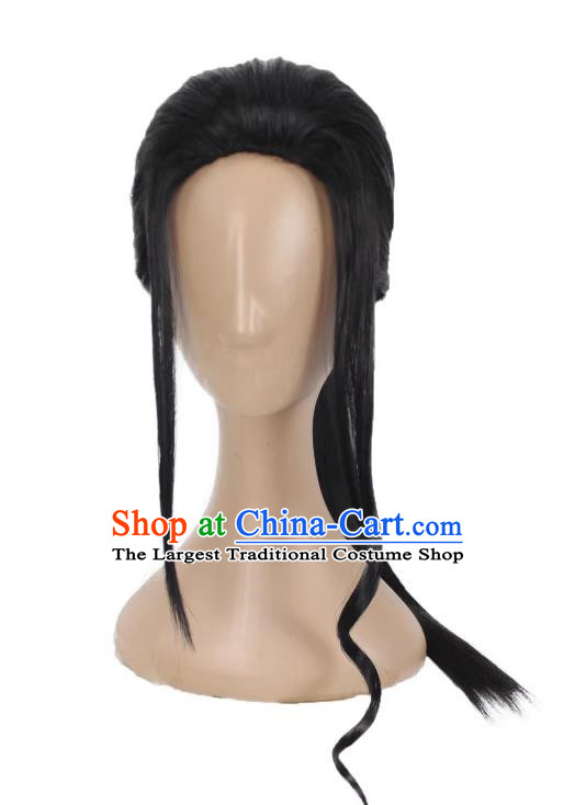 One Piece Nico Robin Low Ponytail Black Cosplay Wig