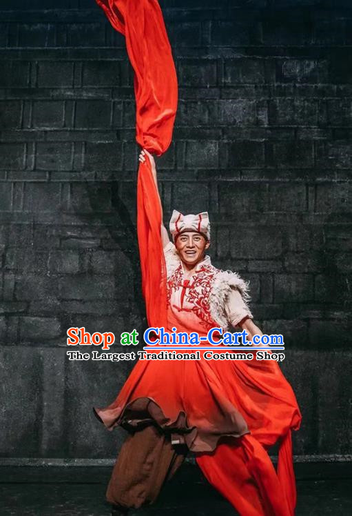 Northern Shaanxi Folk Song High End Dance Performance Costumes Group Dance China Ethnic Costumes Local Characteristic Folk Dance Costumes