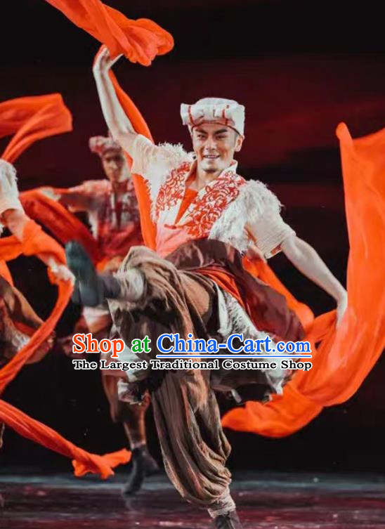 Northern Shaanxi Folk Song High End Dance Performance Costumes Group Dance China Ethnic Costumes Local Characteristic Folk Dance Costumes