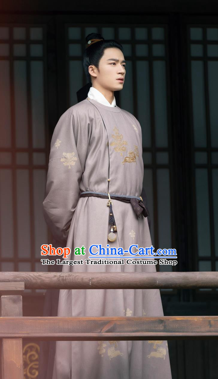 Chinese Song Dynasty Scholar Clothing TV Series Scent Of Time Ancient Young Lord Zhong Xi Wu Costumes