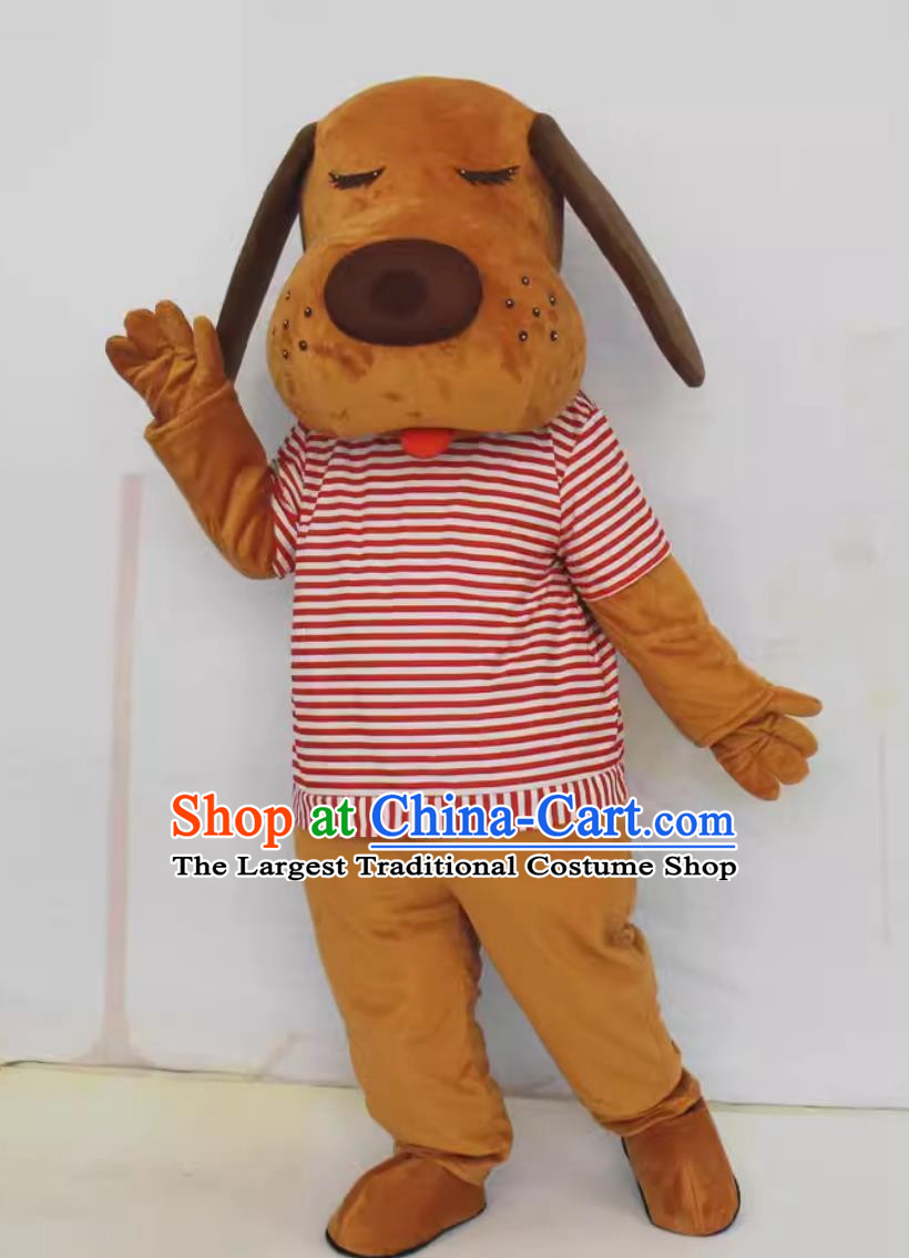 Pa Pa Pa Dog Large Plush Doll Wearing A Doll Suit And Cute Puppy Humanoid Doll Costume Opening Show