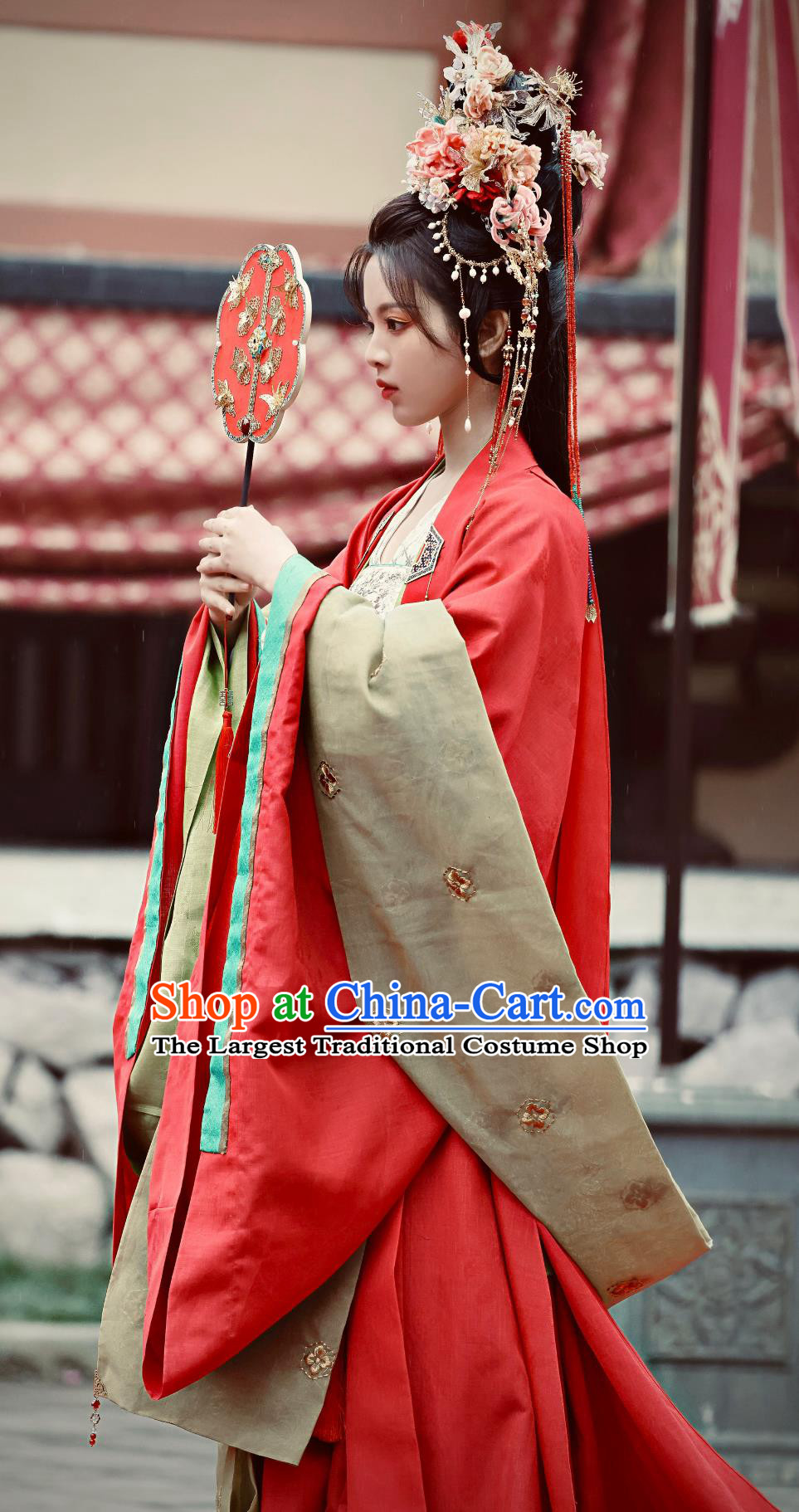 China Ancient Fairy Clothing Costume Drama Love You Seven Times Xiang Yun Wedding Dress