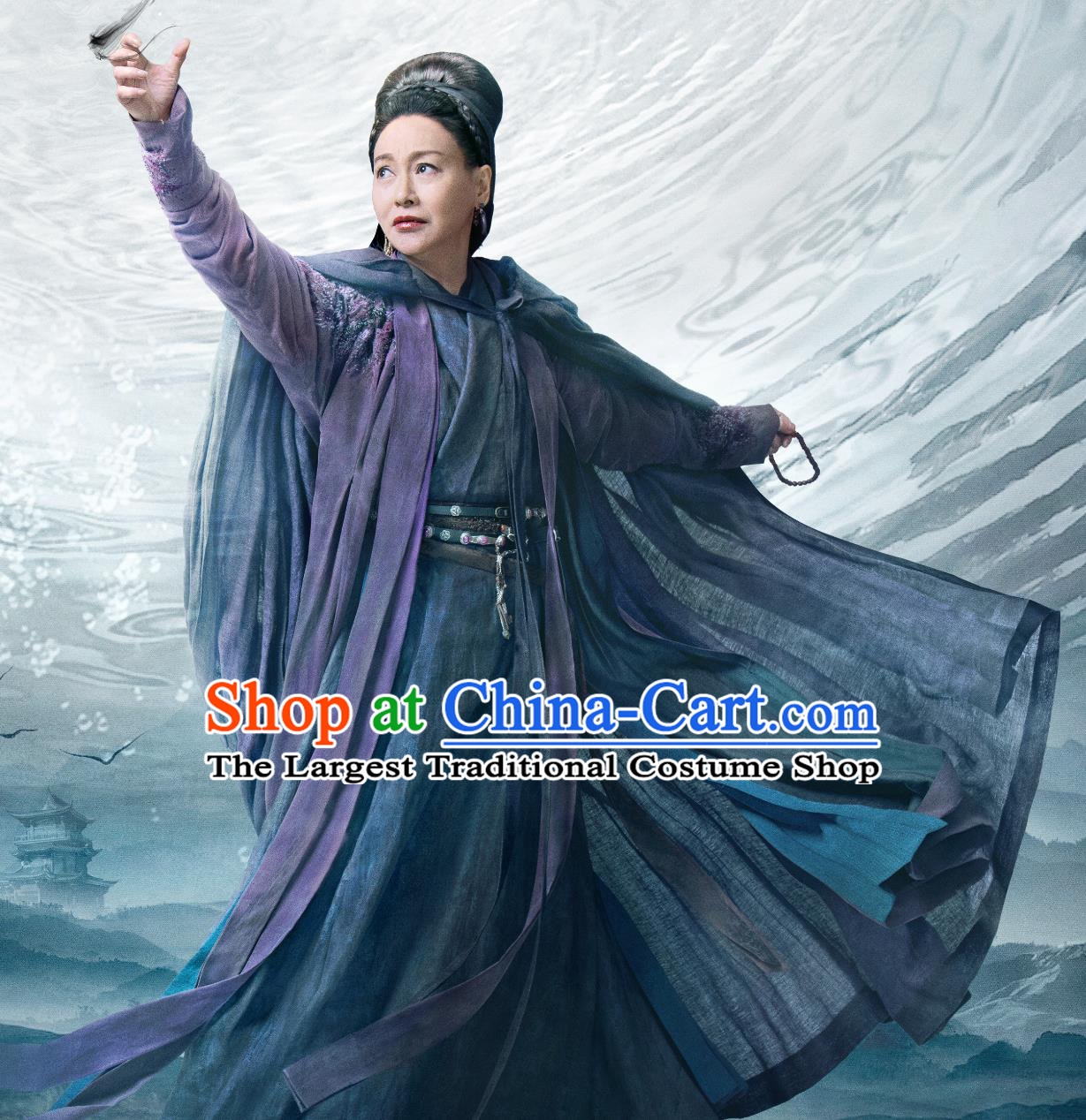 China TV Drama The Ingenious One Chiefess Kou Yan Dresses Traditional Hanfu Ancient Heroic Woman Clothing