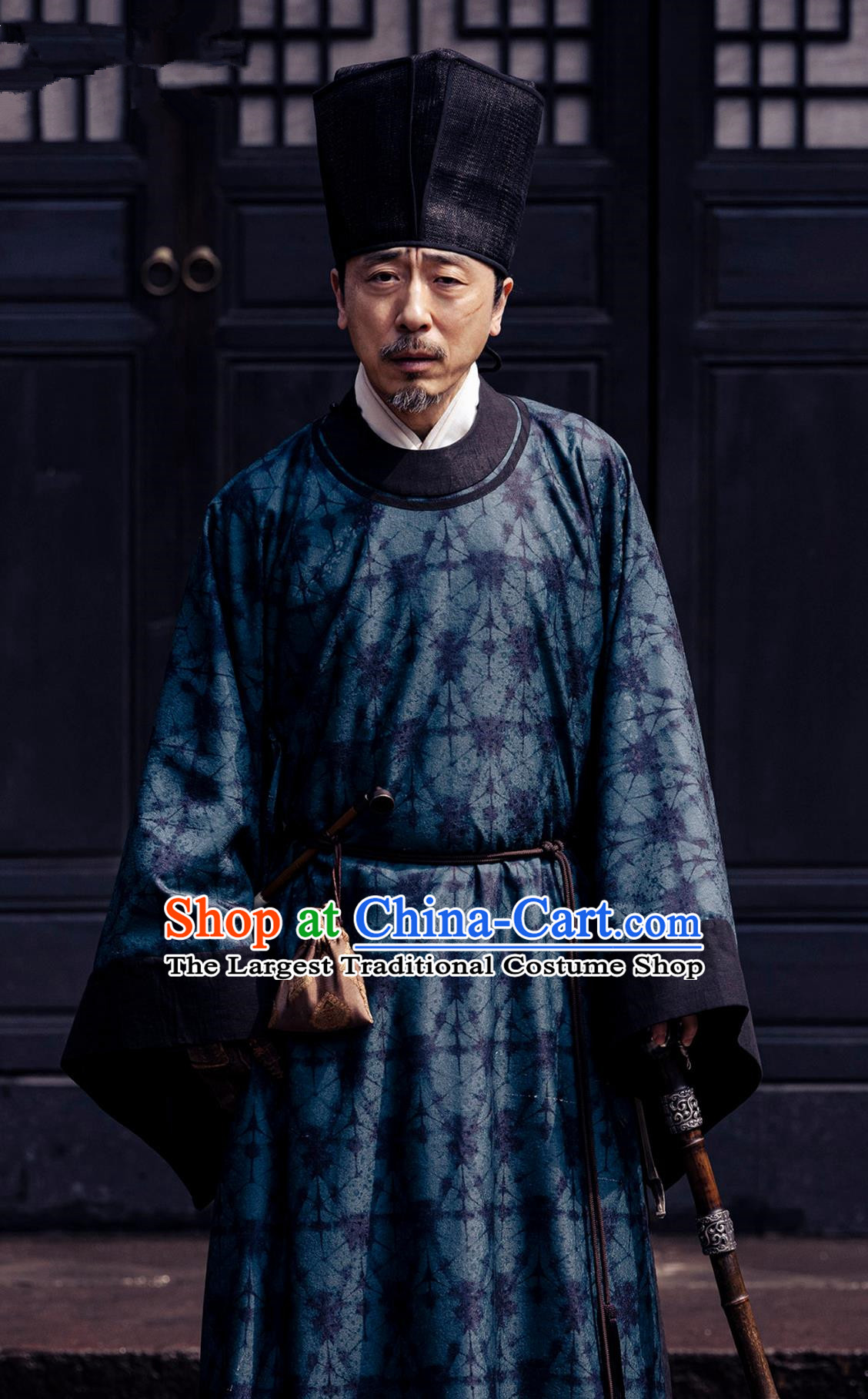 Chinese Ancient Ming Dynasty Squire Garment Costumes Historical TV Series Ripe Town Local Official Song Chen Clothing