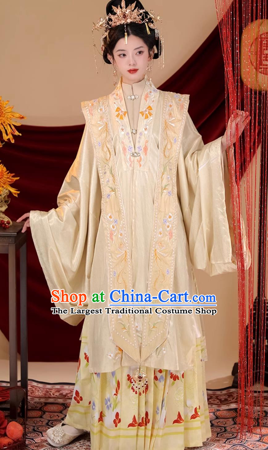 China Ancient Clothing Traditional Ming Dynasty Wedding Costumes Ancient Empress Hanfu Dresses