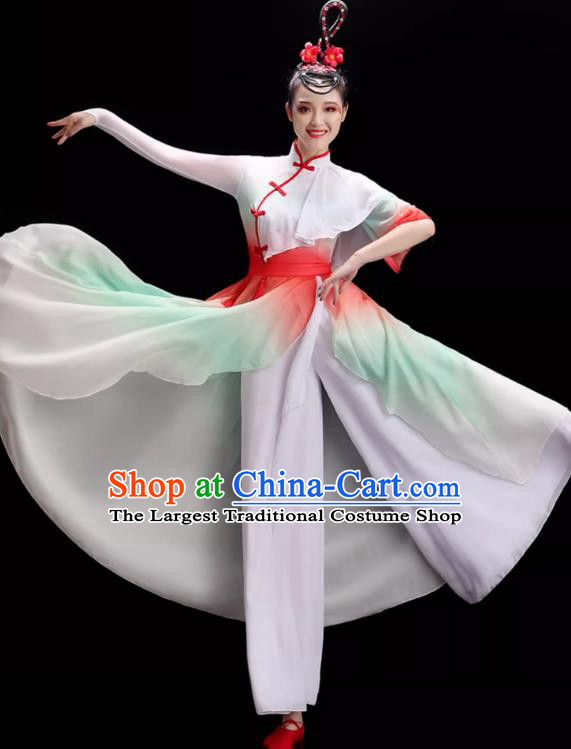 Wanjiang Fan Dance Outfit Classical Dance Costume Female Performance Clothing Chinese Art Exam Garment