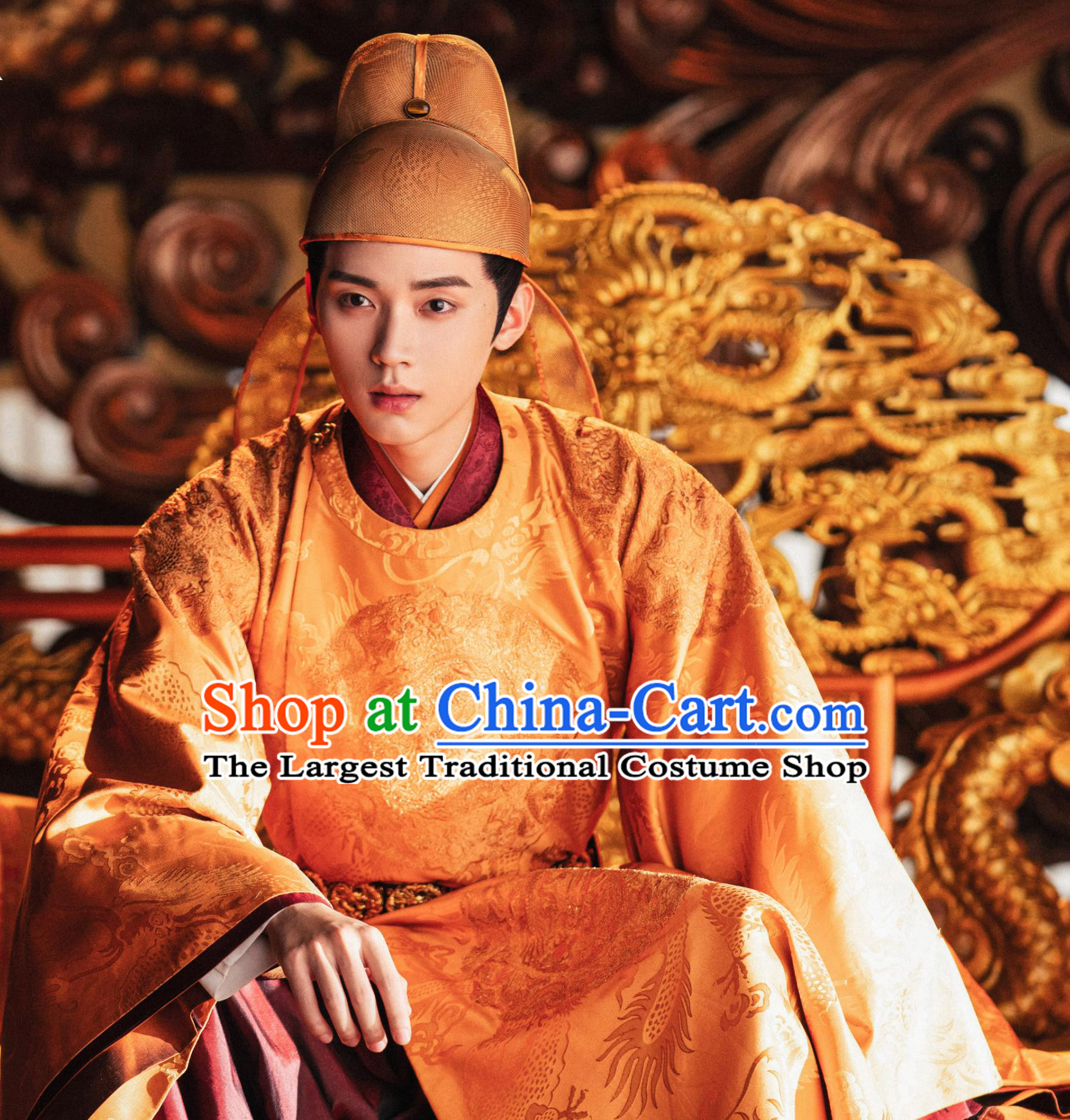 TV Drama The Legend of Zhuohua Emperor Liu Chen Robes China Ancient Royal Lord Garment Costumes