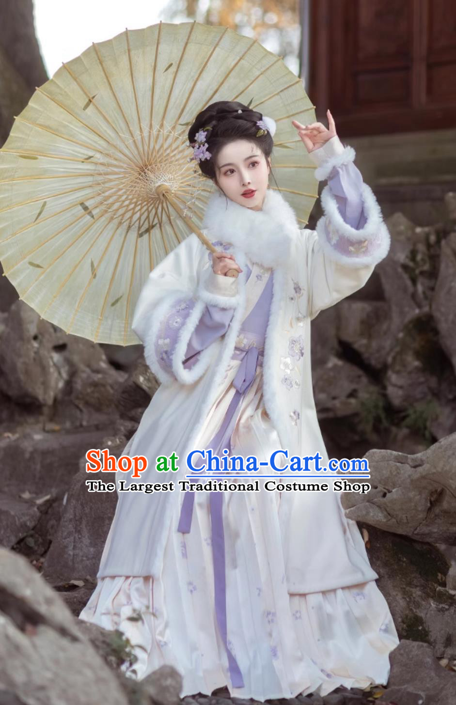 Traditional Song Dynasty Young Woman Costumes Online Buy Hanfu Ancient Chinese Noble Female Winter Clothing