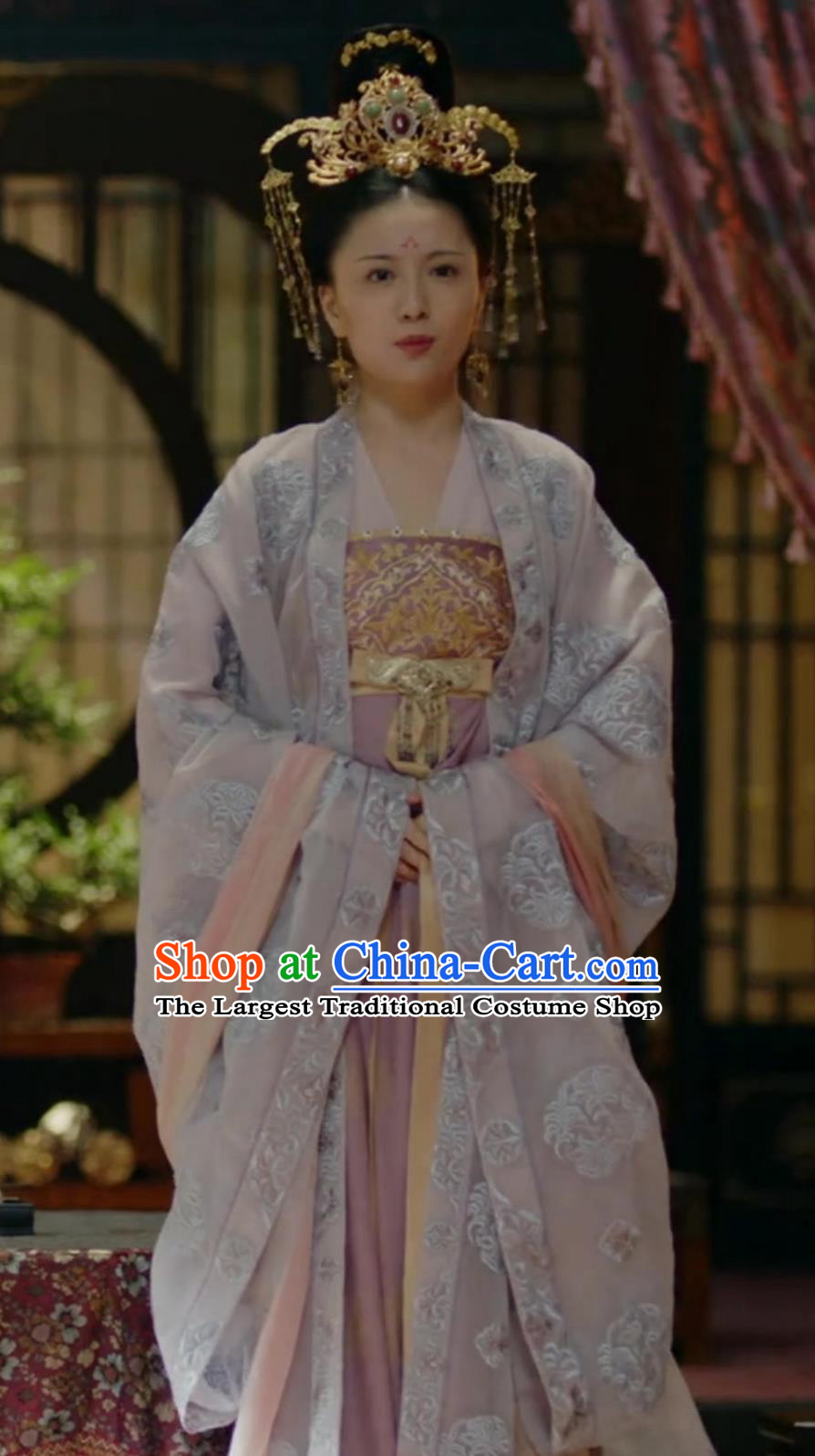 Ancient China Empress Hanfu Chinese Traditional Court Woman Clothing TV Series The Promise of Chang An Imperial Consort Dress