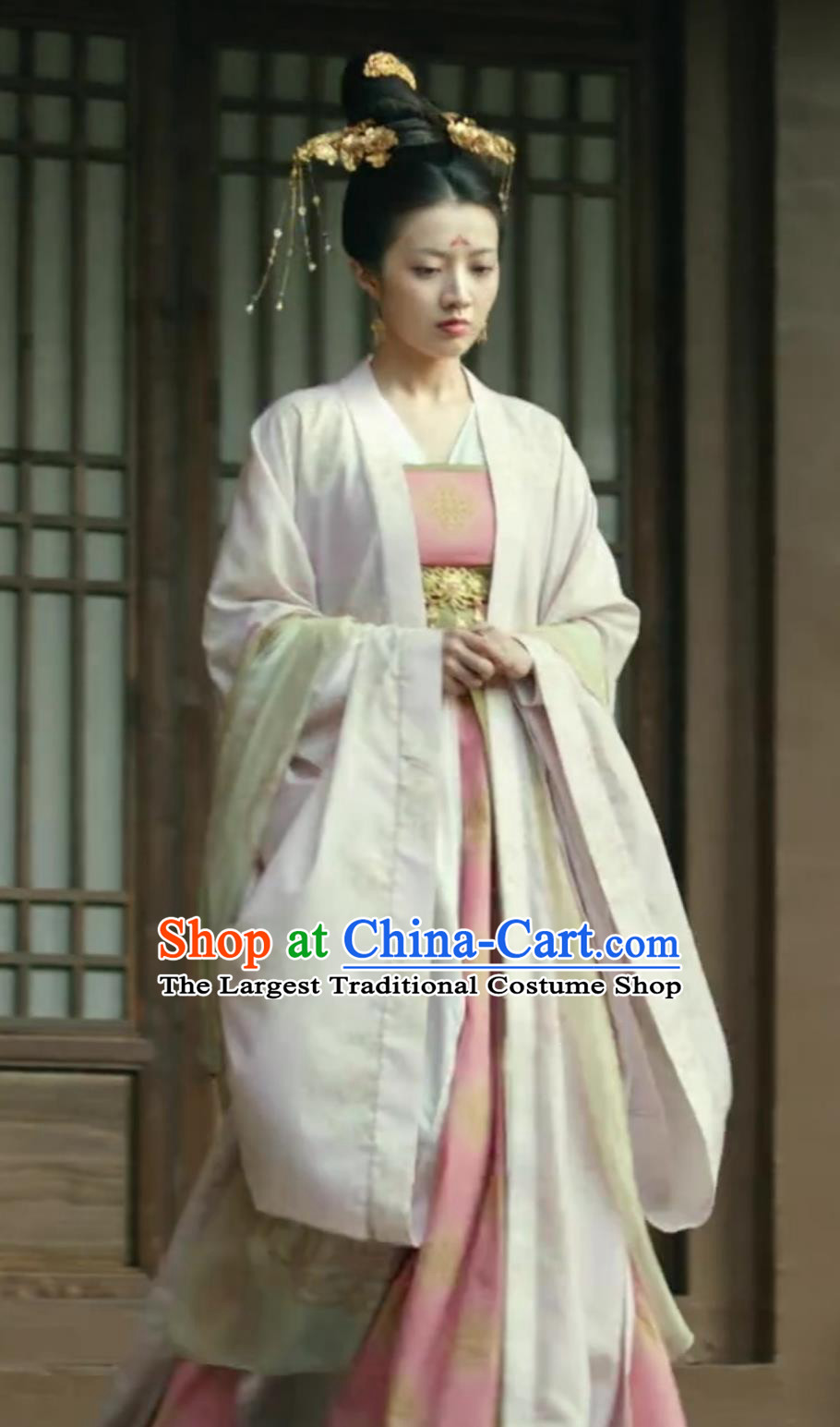 Ancient China Hanfu Chinese Traditional Song Dynasty Court Woman Clothing TV Series The Promise of Chang An Princess Su Yu Ying Dress