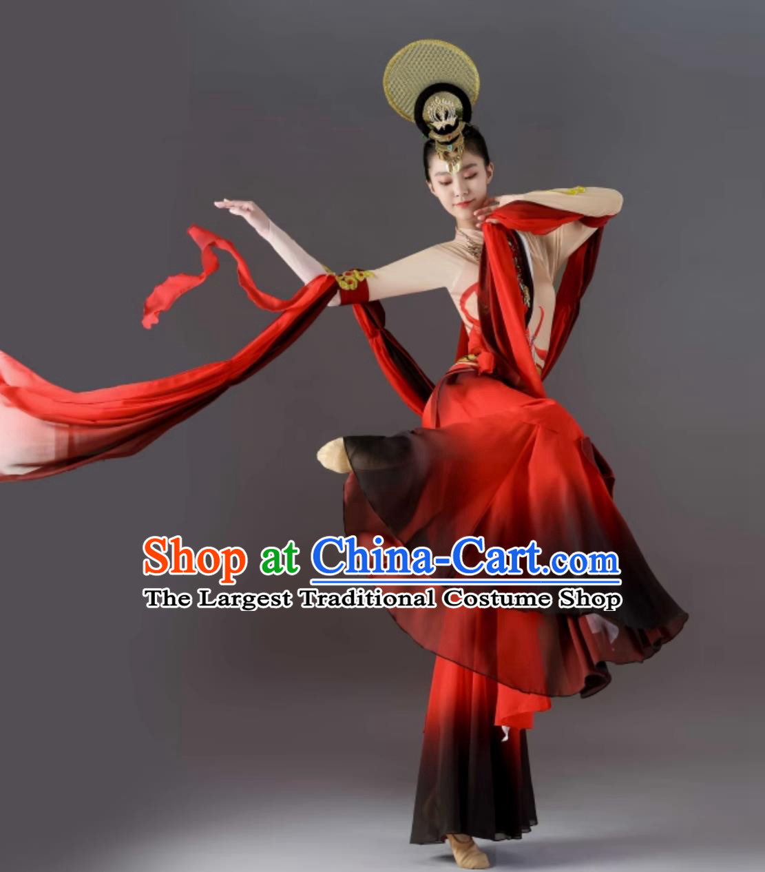 Dunhuang Feitian Dance Costume Exotic Performance Clothing Ancient Chinese Super Immortal Classical Dance Dress