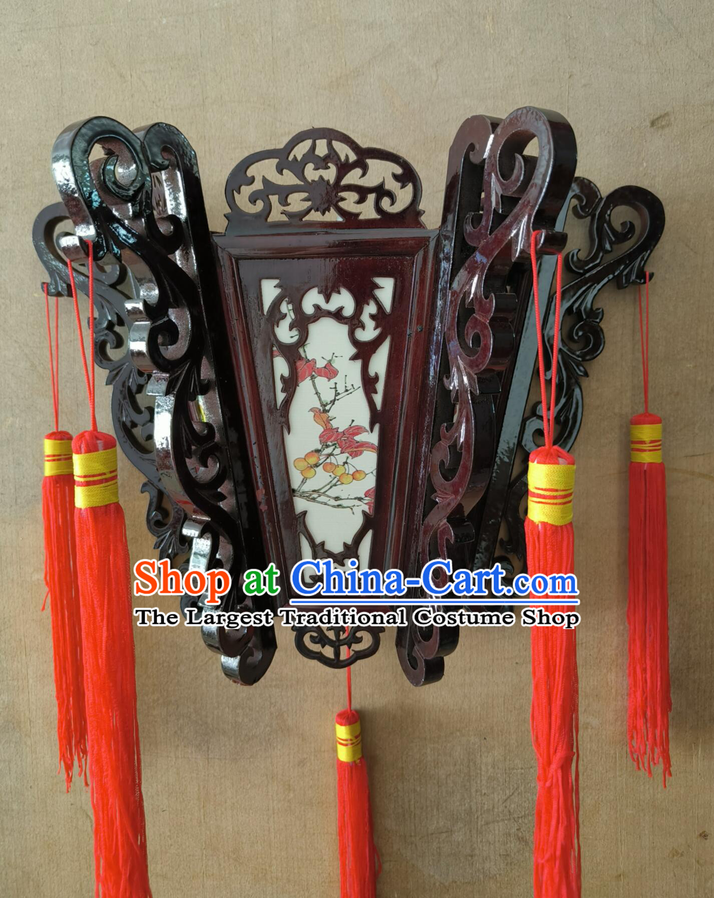 Traditional Chinese Lantern Handmade Wood Palace Lantern China Wall Lamp