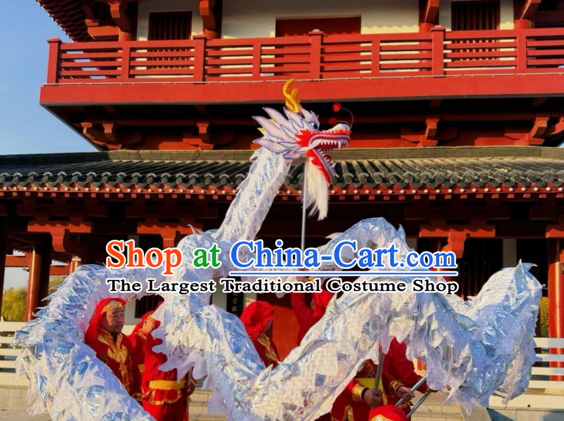 Chinese Traditional Dragon Dance Costumes Professional Lantern Festival Celebration Dragon Parade Equipment Complete Set
