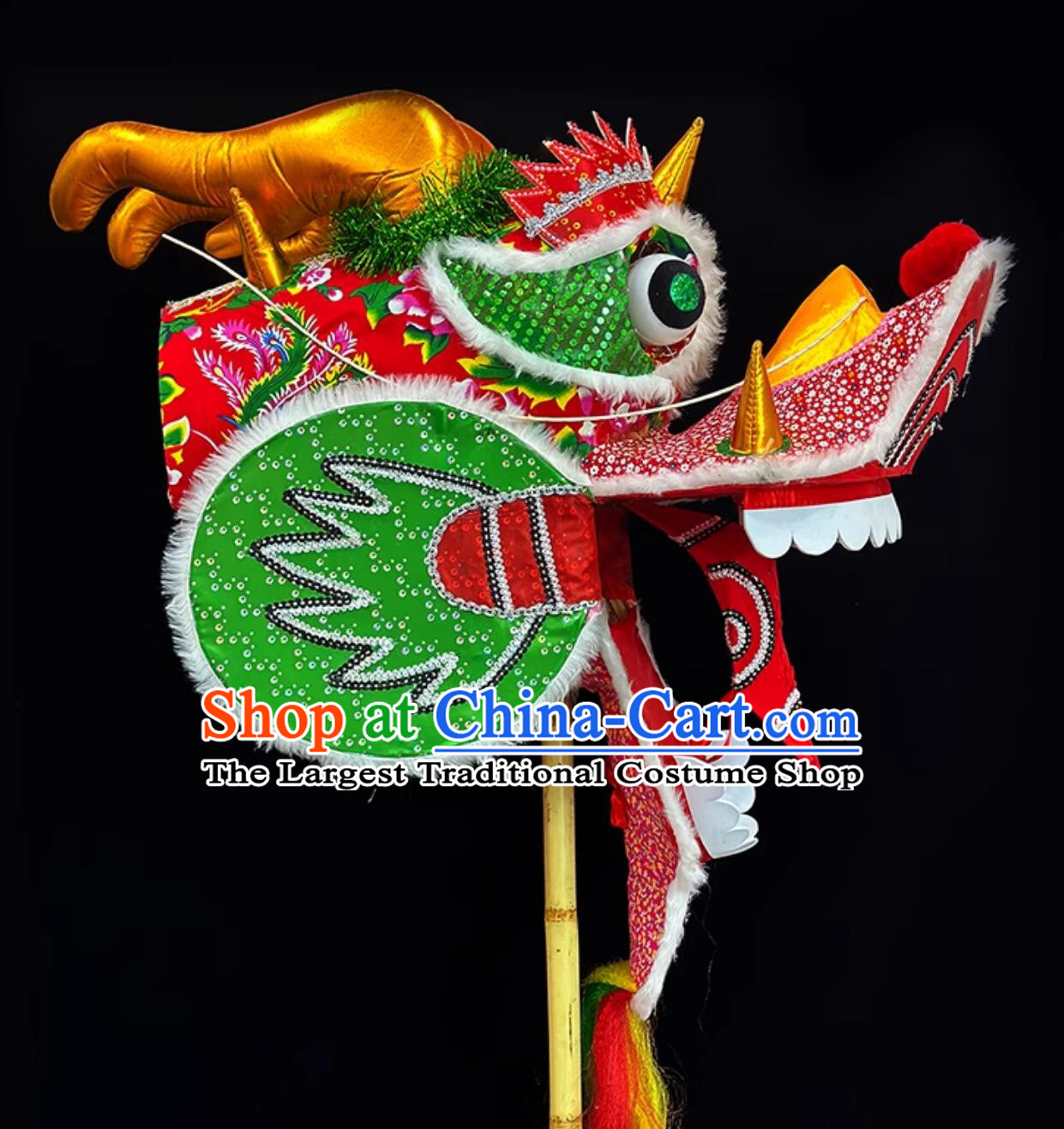 Chinese Lantern Festival Dragon Head Prop Folk Dance Dragon Head