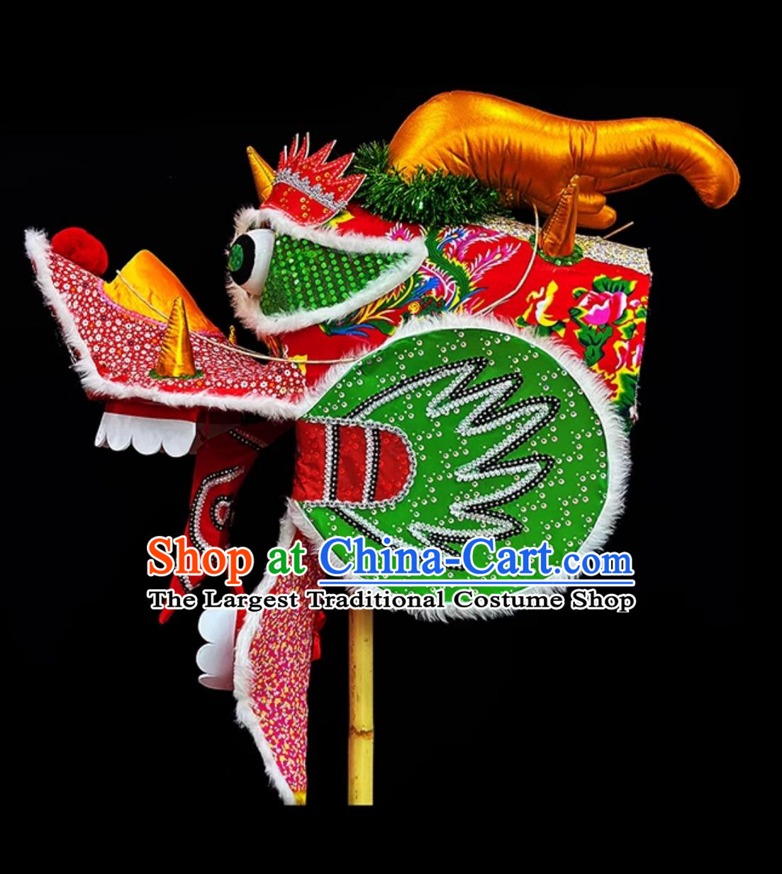 Chinese Lantern Festival Dragon Head Prop Folk Dance Dragon Head