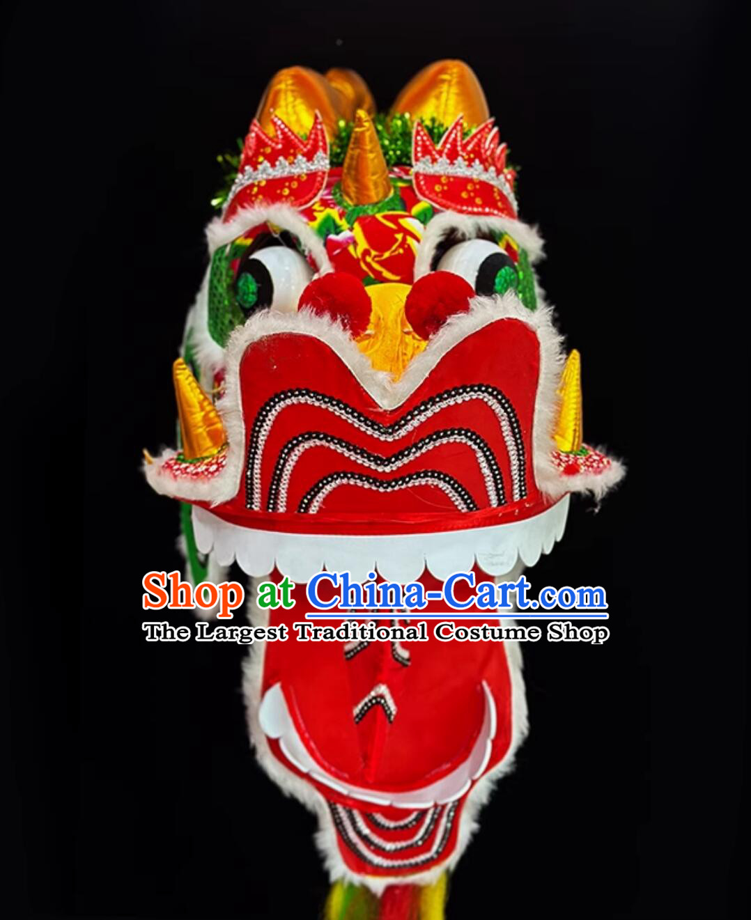 Chinese Lantern Festival Dragon Head Prop Folk Dance Dragon Head