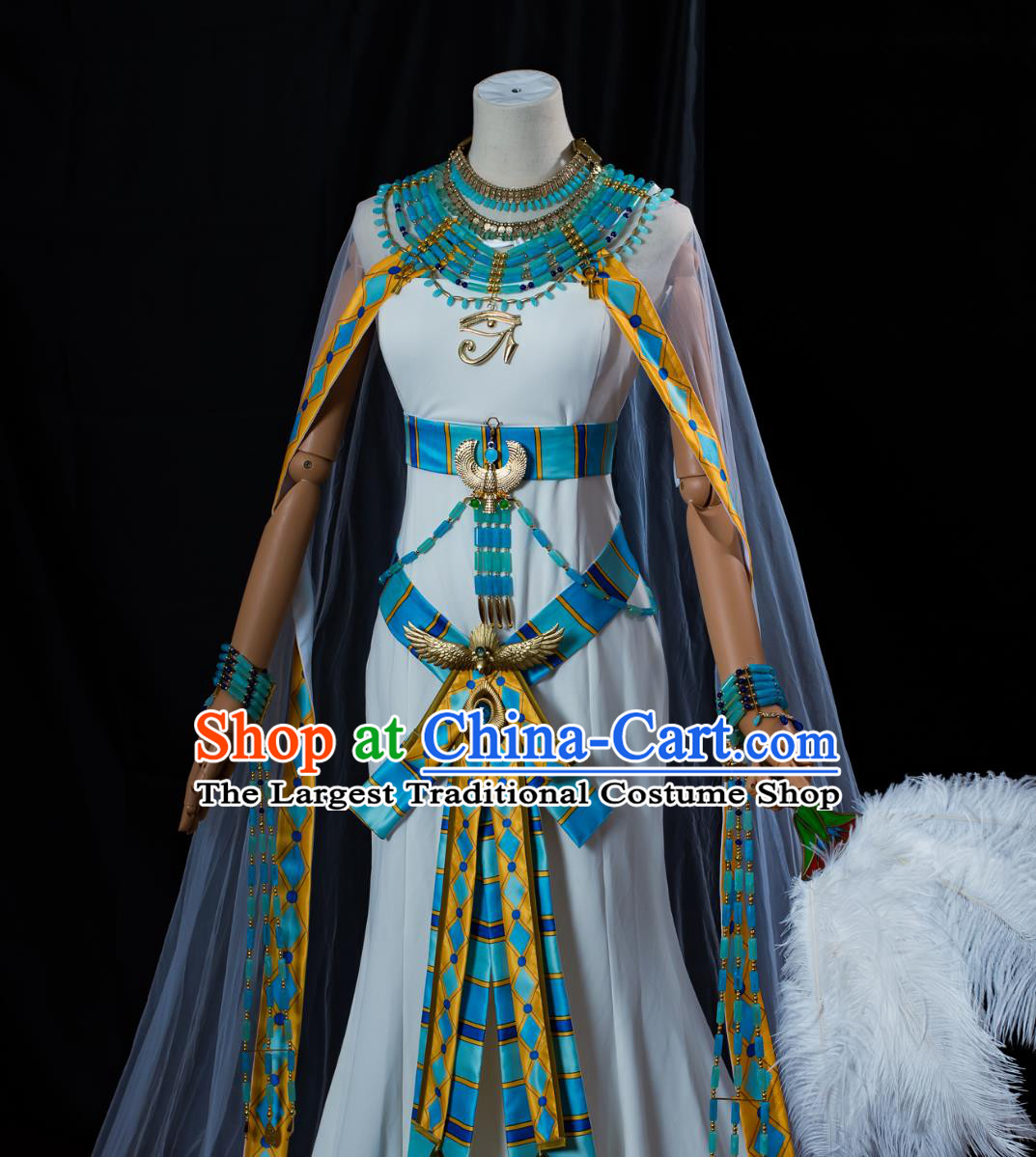 Egyptian Queen Cosplay Costume Daughter Of The Nile Princess Dress