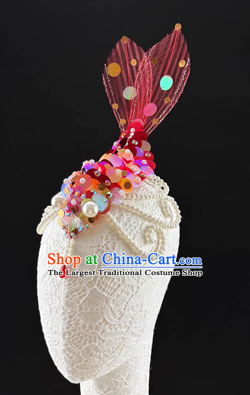 Koi Headdress Children Dance Carp Leaping Over Dragon Gate Fish Joyful Song Carp Performance Hair Accessory